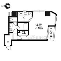 京都府京都市北区小山下内河原町（賃貸マンション1K・7階・27.76㎡） その2