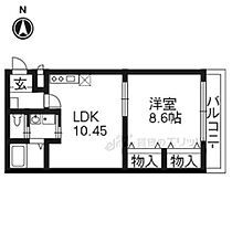 ラッフィナート西陣 101 ｜ 京都府京都市上京区北猪熊町（賃貸マンション1LDK・1階・43.52㎡） その1