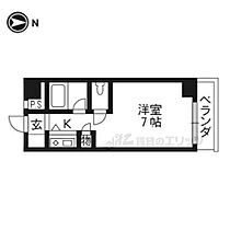 京都府京都市下京区金東横町（賃貸マンション1R・3階・20.10㎡） その2