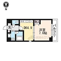 滋賀県大津市大萱1丁目（賃貸マンション1DK・6階・30.45㎡） その2