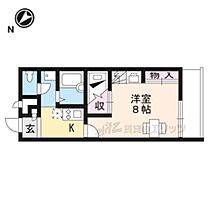 滋賀県草津市追分2丁目（賃貸アパート1K・3階・23.18㎡） その2