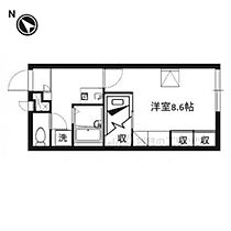 レオパレス白山荘 204 ｜ 滋賀県彦根市高宮町（賃貸アパート1K・2階・23.18㎡） その2