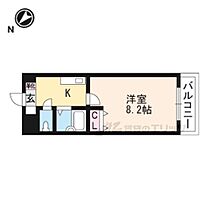 滋賀県草津市岡本町（賃貸マンション1K・6階・24.00㎡） その2