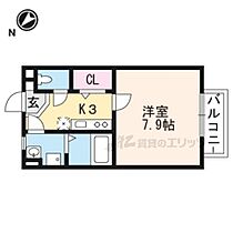 滋賀県湖南市中央2丁目（賃貸アパート1K・1階・26.08㎡） その2