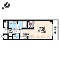 ヤングＵ・21 103 ｜ 滋賀県草津市野村7丁目（賃貸マンション1R・1階・25.22㎡） その2