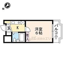 イマージュＶ 211 ｜ 滋賀県守山市今宿3丁目（賃貸マンション1K・2階・20.85㎡） その1