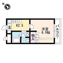 滋賀県大津市今堅田2丁目（賃貸マンション1K・2階・25.00㎡） その2