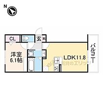 滋賀県近江八幡市堀上町（賃貸アパート1LDK・3階・41.69㎡） その2