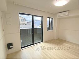 JR草津線 手原駅 徒歩4分の賃貸アパート 1階1LDKのリビング/ダイニング