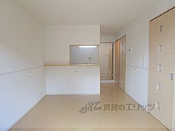 JR湖西線 堅田駅 徒歩18分の賃貸アパート 2階2LDKのリビング/ダイニング