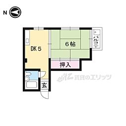 間取図画像 1DK