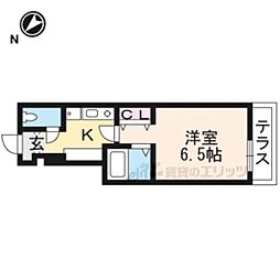Mr.3 1Kの間取図画像