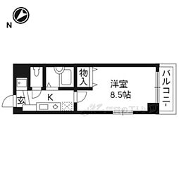 ApexFlatR 1Kの間取図画像