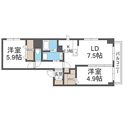 山鼻9条駅 12.2万円