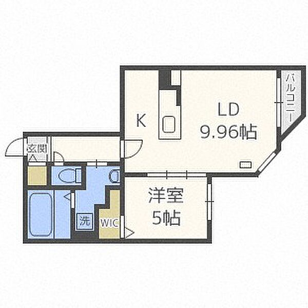 アールズ・コート ｜北海道札幌市中央区南二十二条西6丁目(賃貸マンション1LDK・3階・42.41㎡)の写真 その2