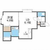 セントニア919Ａ  ｜ 北海道札幌市中央区北九条西19丁目（賃貸アパート1LDK・3階・33.24㎡） その2