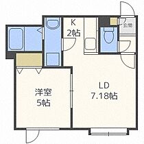 アプローズコート  ｜ 北海道札幌市西区発寒十二条2丁目（賃貸アパート1LDK・2階・31.63㎡） その2