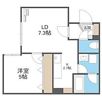 フロントロー栄町  ｜ 北海道札幌市東区北三十八条東16丁目（賃貸マンション1LDK・1階・35.81㎡） その2