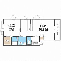 エフコート南11条  ｜ 北海道札幌市中央区南十一条西15丁目（賃貸アパート1LDK・3階・55.99㎡） その2