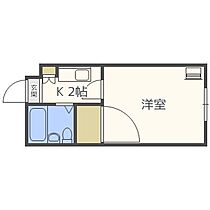 パルコート  ｜ 北海道札幌市北区北二十七条西9丁目（賃貸マンション1K・1階・18.50㎡） その2