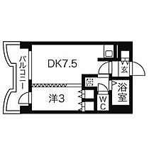 札幌ビオス館  ｜ 北海道札幌市中央区南五条東3丁目（賃貸マンション1DK・4階・25.47㎡） その2