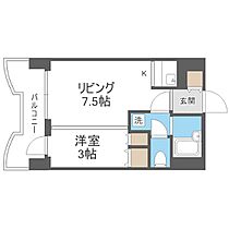 札幌ビオス館  ｜ 北海道札幌市中央区南五条東3丁目（賃貸マンション1DK・13階・25.47㎡） その2