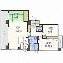 桂和レジデンス円山桜  ｜ 北海道札幌市中央区南四条西21丁目（賃貸マンション3LDK・5階・86.57㎡） その2