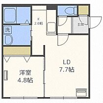 Ｗｏｏｄｙ　Ｐｒｉｄｅ 402 ｜ 北海道札幌市白石区本通8丁目南（賃貸マンション1LDK・4階・35.20㎡） その2