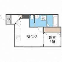 Ｌｉｂｅｒｔｅ北円山  ｜ 北海道札幌市中央区北六条西26丁目（賃貸マンション1DK・1階・27.43㎡） その2