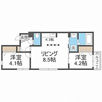 ファランドール手稲Ｉ  ｜ 北海道札幌市手稲区手稲本町二条5丁目（賃貸マンション2LDK・3階・45.15㎡） その2