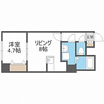 Ｅ－ｈｏｒｉｚｏｎ山鼻  ｜ 北海道札幌市中央区南十三条西8丁目（賃貸マンション1DK・3階・32.57㎡） その2