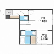 ＣＨＡＲＬＯＴＴＥ月寒（シャルロット月寒）  ｜ 北海道札幌市豊平区月寒東二条7丁目（賃貸マンション1LDK・2階・31.45㎡） その2