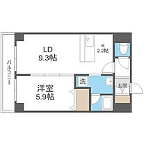 エステラ北5条館  ｜ 北海道札幌市中央区北五条西19丁目（賃貸マンション1LDK・3階・40.32㎡） その2