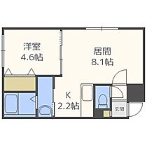 ルヴィエ  ｜ 北海道札幌市中央区南四条西13丁目（賃貸マンション1LDK・4階・33.63㎡） その2