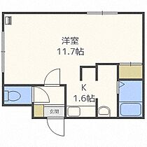 プリマステラ  ｜ 北海道札幌市厚別区厚別中央二条4丁目（賃貸マンション1K・4階・25.24㎡） その2