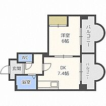 エンドレスリバーサイド  ｜ 北海道札幌市中央区南四条東5丁目（賃貸マンション1DK・4階・32.98㎡） その2