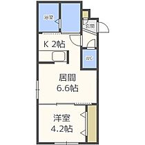 ジェイズＩＩ　Ｎ34  ｜ 北海道札幌市北区北三十四条西2丁目（賃貸マンション1LDK・1階・31.00㎡） その2