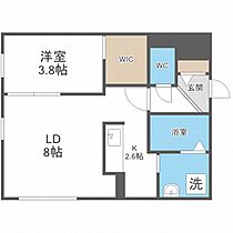 ｗｈｉｔｅ　ｃｏｕｒｔ  ｜ 北海道札幌市厚別区厚別南1丁目（賃貸マンション1LDK・2階・35.00㎡） その2