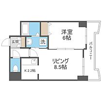 ティアラＮ6  ｜ 北海道札幌市中央区北六条西13丁目（賃貸マンション1LDK・2階・39.20㎡） その2