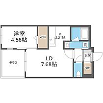 Ｓ－ＲＥＳＩＤＥＮＣＥ元町ａｌｅｃｔｒａ  ｜ 北海道札幌市東区北二十四条東16丁目（賃貸マンション1LDK・1階・34.68㎡） その2