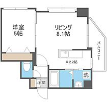 クラージュ南円山  ｜ 北海道札幌市中央区南三条西23丁目（賃貸マンション1LDK・5階・35.00㎡） その2