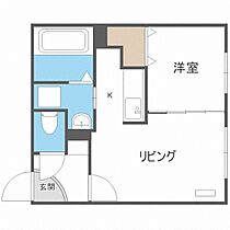 Ｆ－ＨＯＵＳＥ発寒  ｜ 北海道札幌市西区発寒七条5丁目（賃貸マンション1LDK・2階・31.92㎡） その2