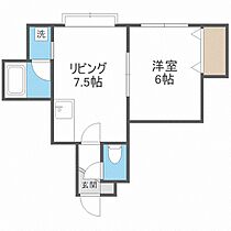 リベラルＳ  ｜ 北海道札幌市北区麻生町1丁目（賃貸アパート1DK・2階・30.00㎡） その2