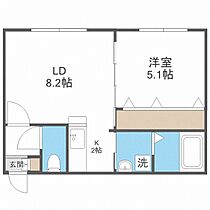 コローレＮ33  ｜ 北海道札幌市北区北三十三条西3丁目（賃貸マンション1LDK・1階・36.11㎡） その2