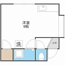 コーポラス明光  ｜ 北海道札幌市手稲区前田六条13丁目（賃貸アパート1R・1階・19.44㎡） その2