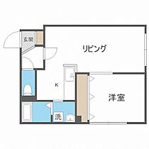 ドリホ豊平公園Ａ  ｜ 北海道札幌市豊平区平岸三条2丁目（賃貸マンション1LDK・4階・36.11㎡） その2