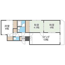 カントリーハイツ 1階/-