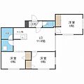 HAL旭山公園通り3階11.5万円