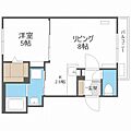 グランメール南4条レジデンス2階6.0万円