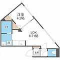 レジデンスキクスイ5階6.6万円